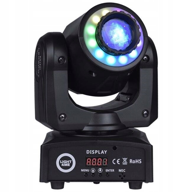 LIGHT4ME 30 Spot Ring – Led pohyblivá hlava, 30 W
