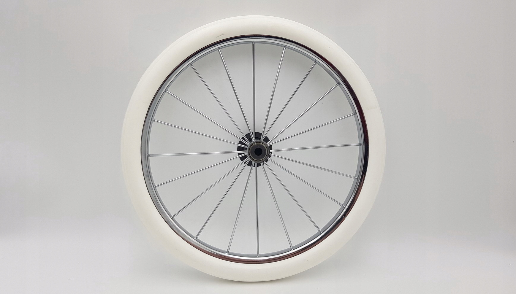 Kółko 14 cali, piankowe białe do wózka Roan Marita Marka Roan