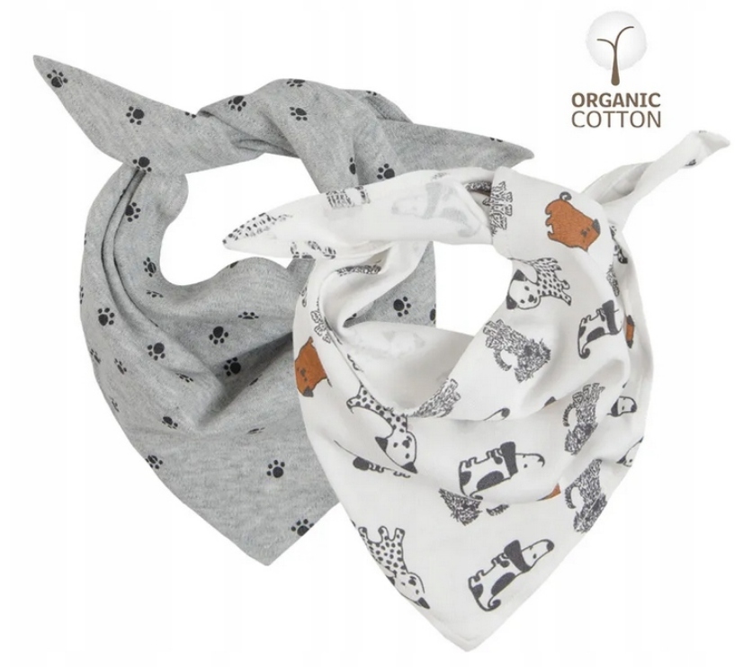 COOL CLUB Chustka apaszka chłopięca 2 pack pieski r. one size