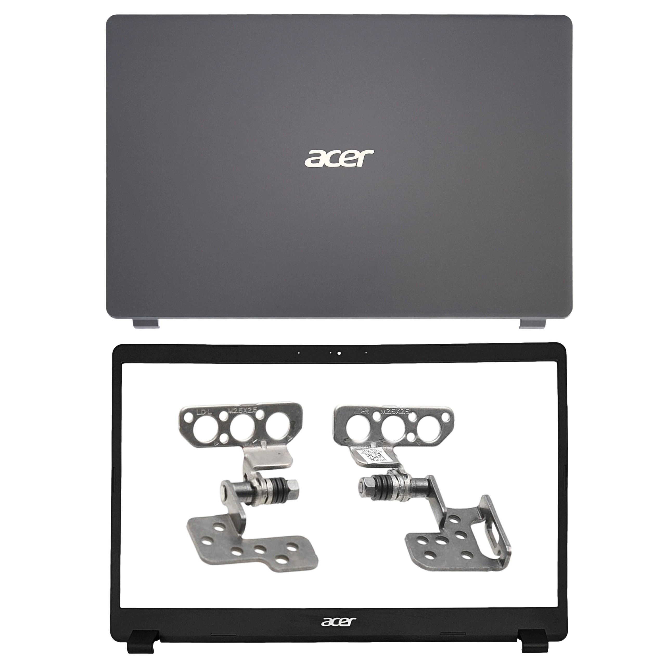 Klapka Rámeček Závěsy Pro Acer A315-42 A315-54 A315-56 EX215-52 Šedá