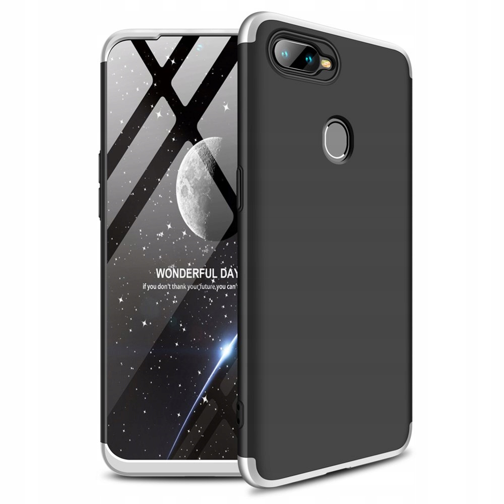 

Gkk 360 etui pancerne do Oppo AX7 srebrny