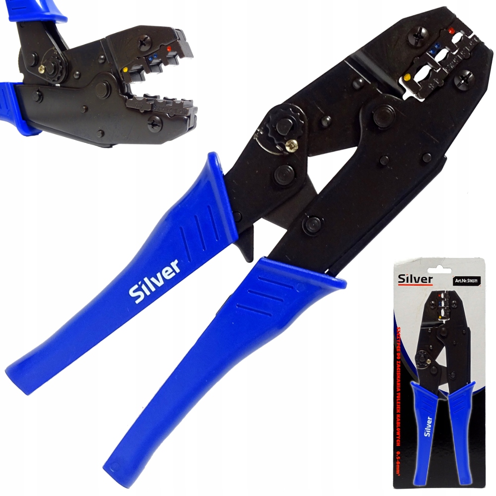 ZACISKARKA RĘCZNA PRASKA DO KONEKTORÓW 0.5-6mm