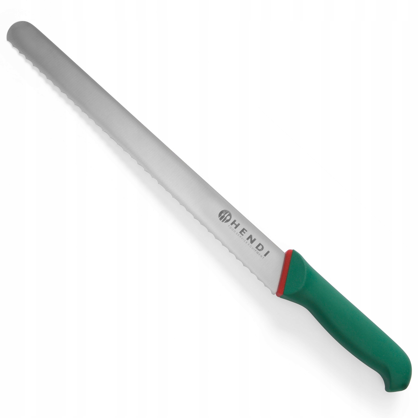 Nůž na chléb a pečivo zoubkovaný Hendi Green Line, délka 415 mm