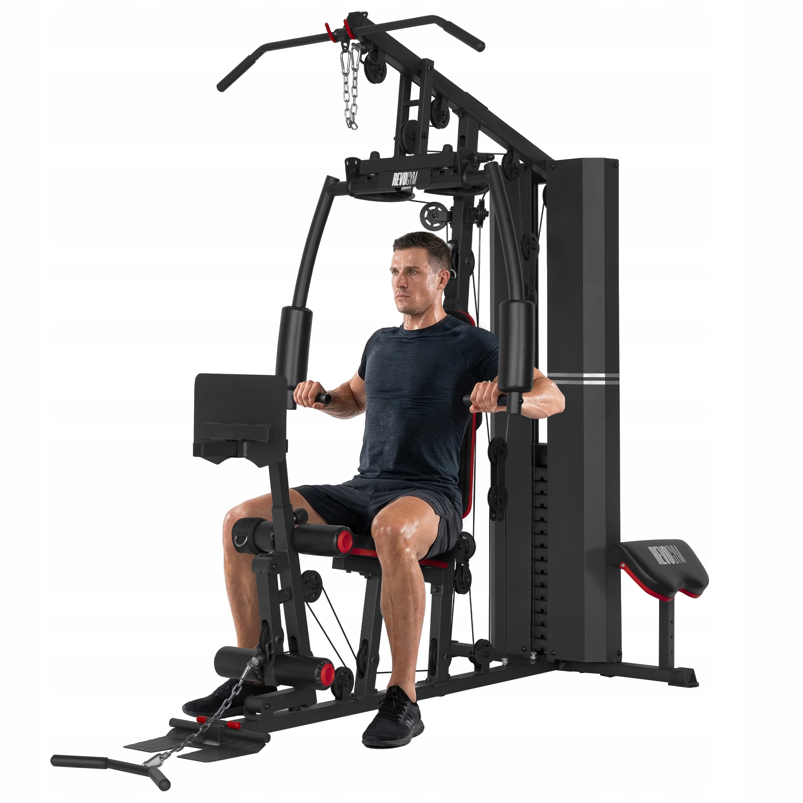 Atlas Do Cwiczeń Wielofunkcyjny Treningowy Siłownia Domowa LS08 90KG