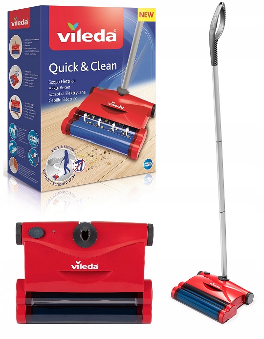 

Szczotka Elektryczna Do Podłogi Vileda Quick Clean
