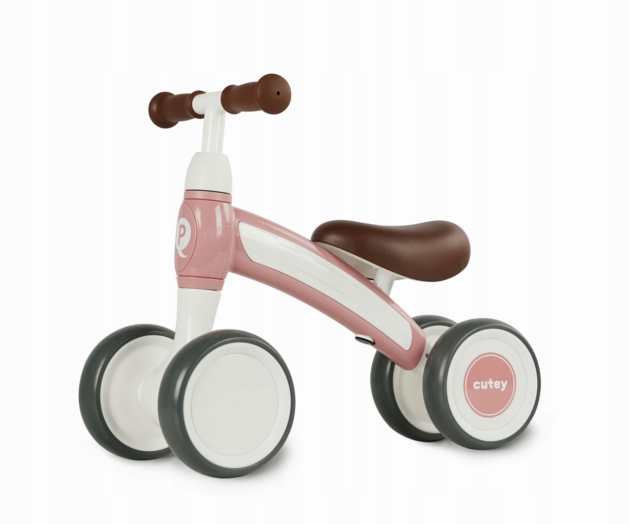 Milly Mally 5688 Qplay Pojazd rowerek biegowy Cutey Retro pink