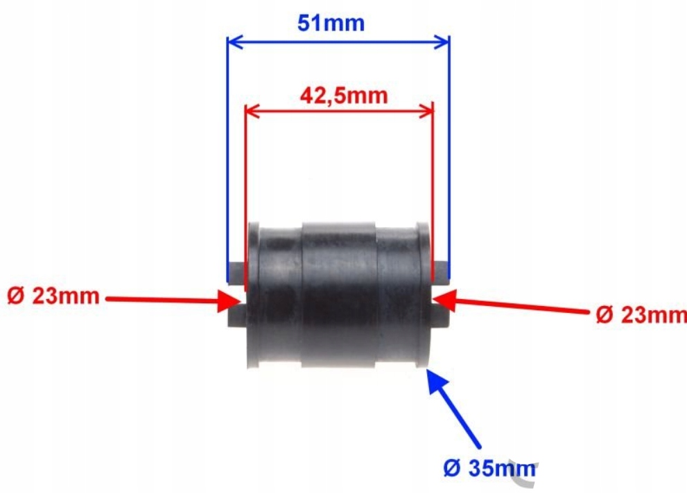 

Łącznik Gumowy Króciec Gaźnik 2T