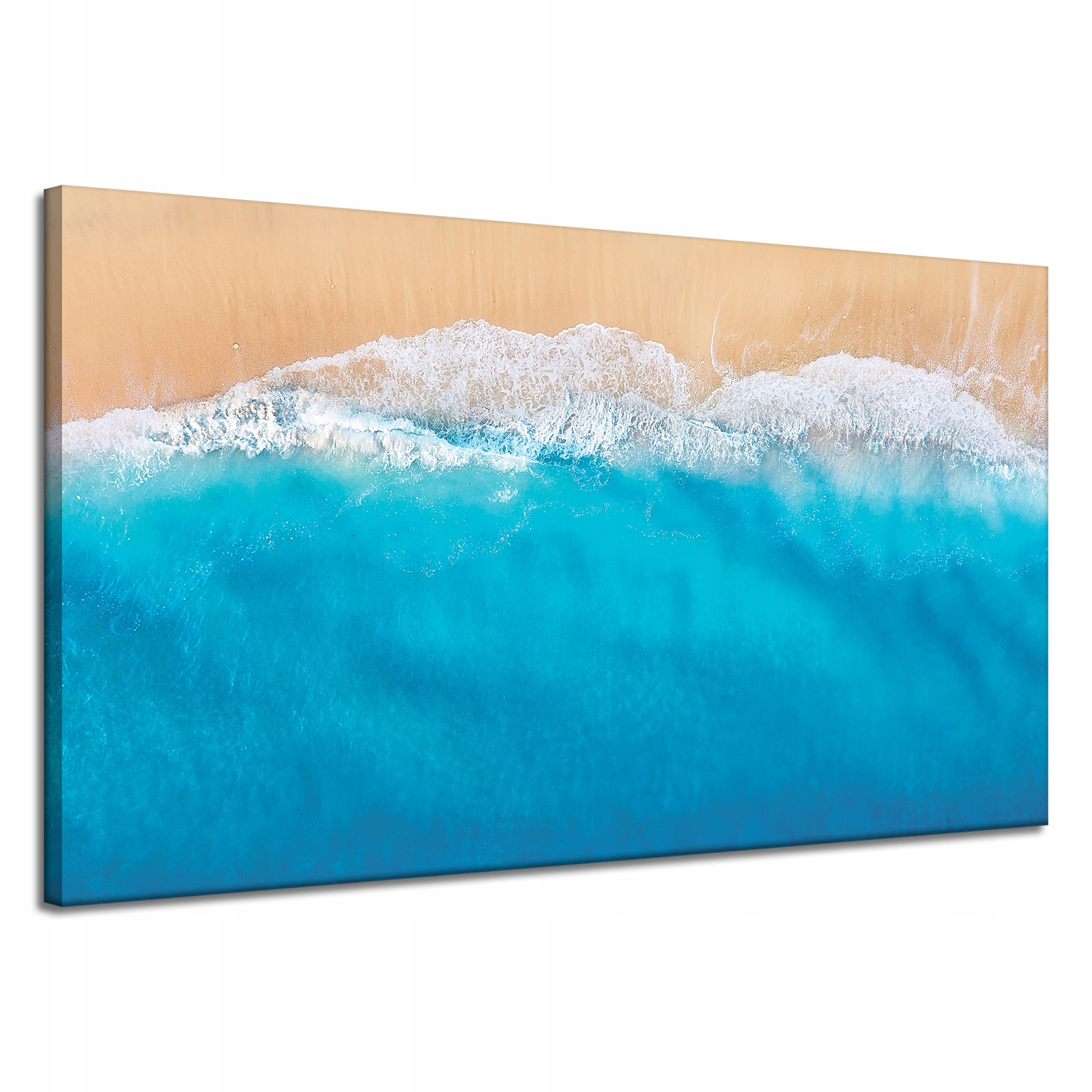 Obraz na plátně Slunečná pláž Oceán Voda 120x70 cm Ideální jako dárek