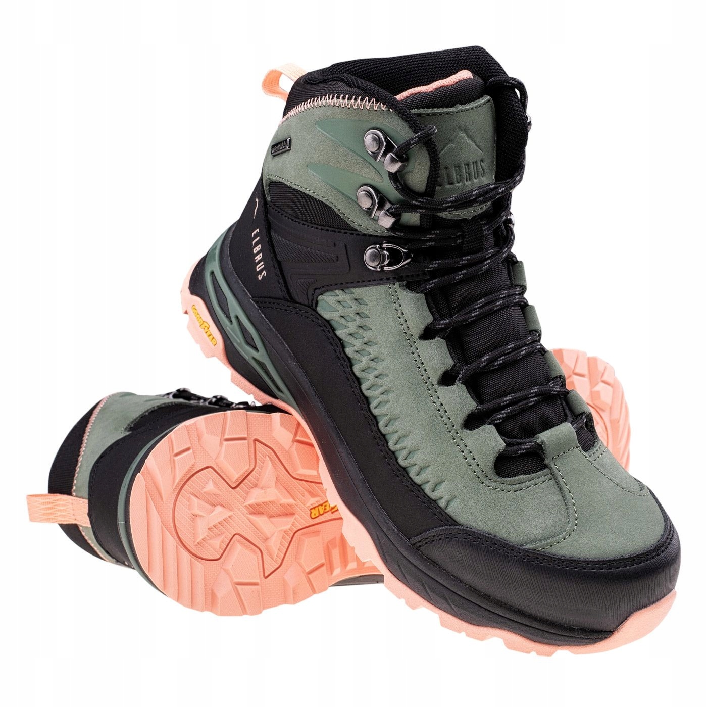 Buty Trekingowe Engen Mid Wp Gr Wo's Black/kh