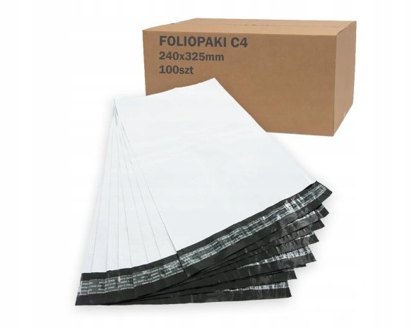 

Foliopaki K02 Koperty foliowe C4 240x325mm 100szt