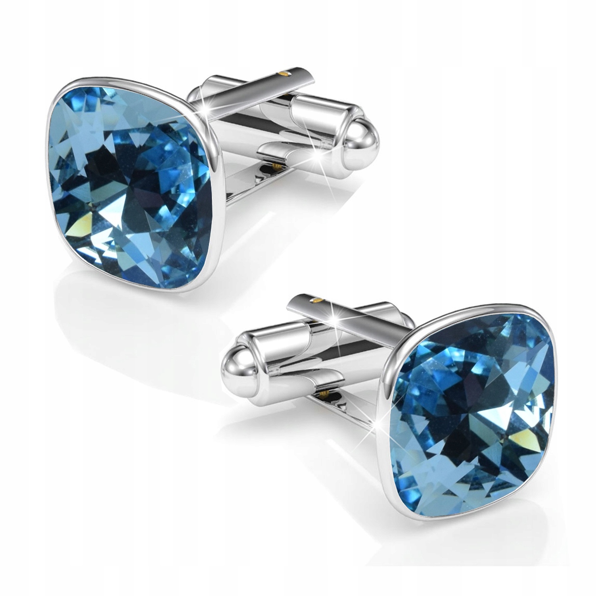 Manžetové knoflíčky Košile Stříbrné Stříbro 925 Jako Dárek Univerzální