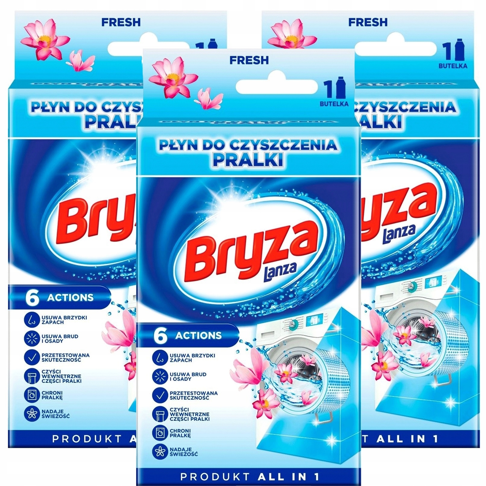

Zestaw Bryza Lanza Płyn Czyszczenia Pralki 0.75L