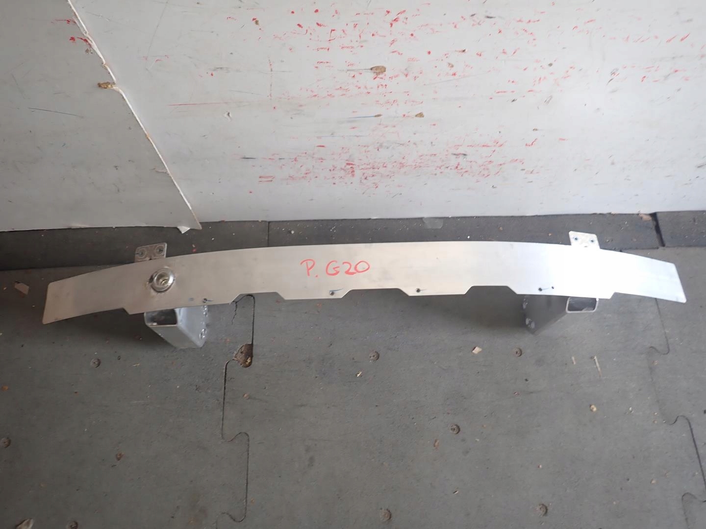 sider below bumper front BMW 3 G20 G21 2018