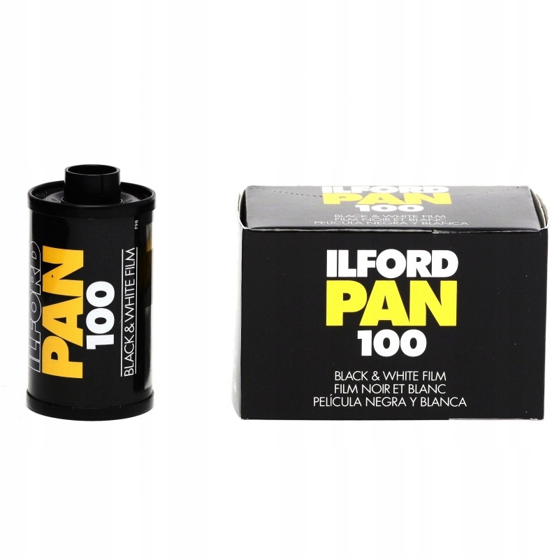 

Ilford Pan 100/36 klisza film czarno-biały