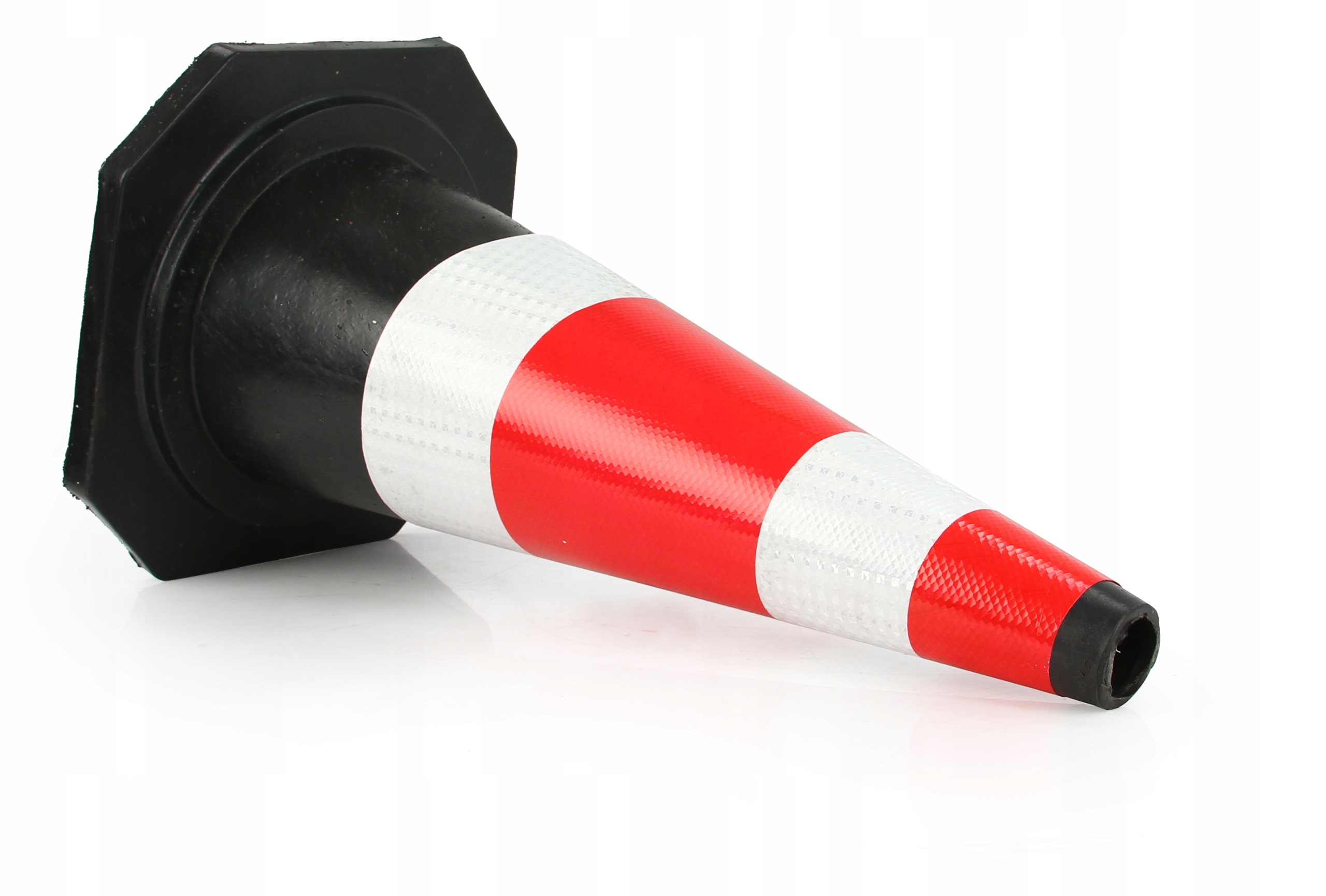 PACHOŁEK DROGOWY OSTRZEGAWCZY SŁUPEK 60CM ODBLASKOWY Marka inny