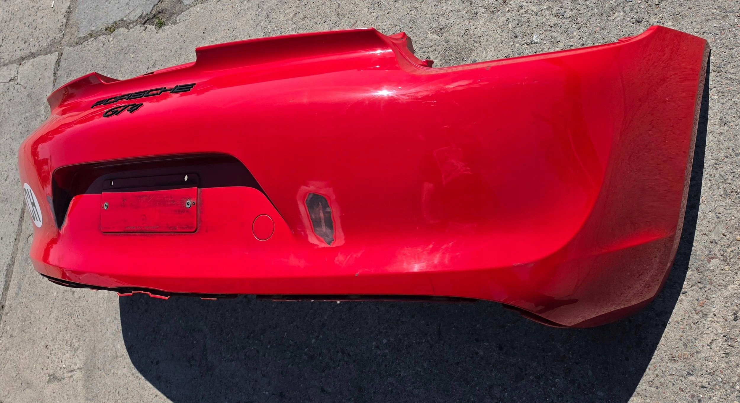 Porsche 981 boxster cayman GT4 before lift 2012-2015 bumper rear