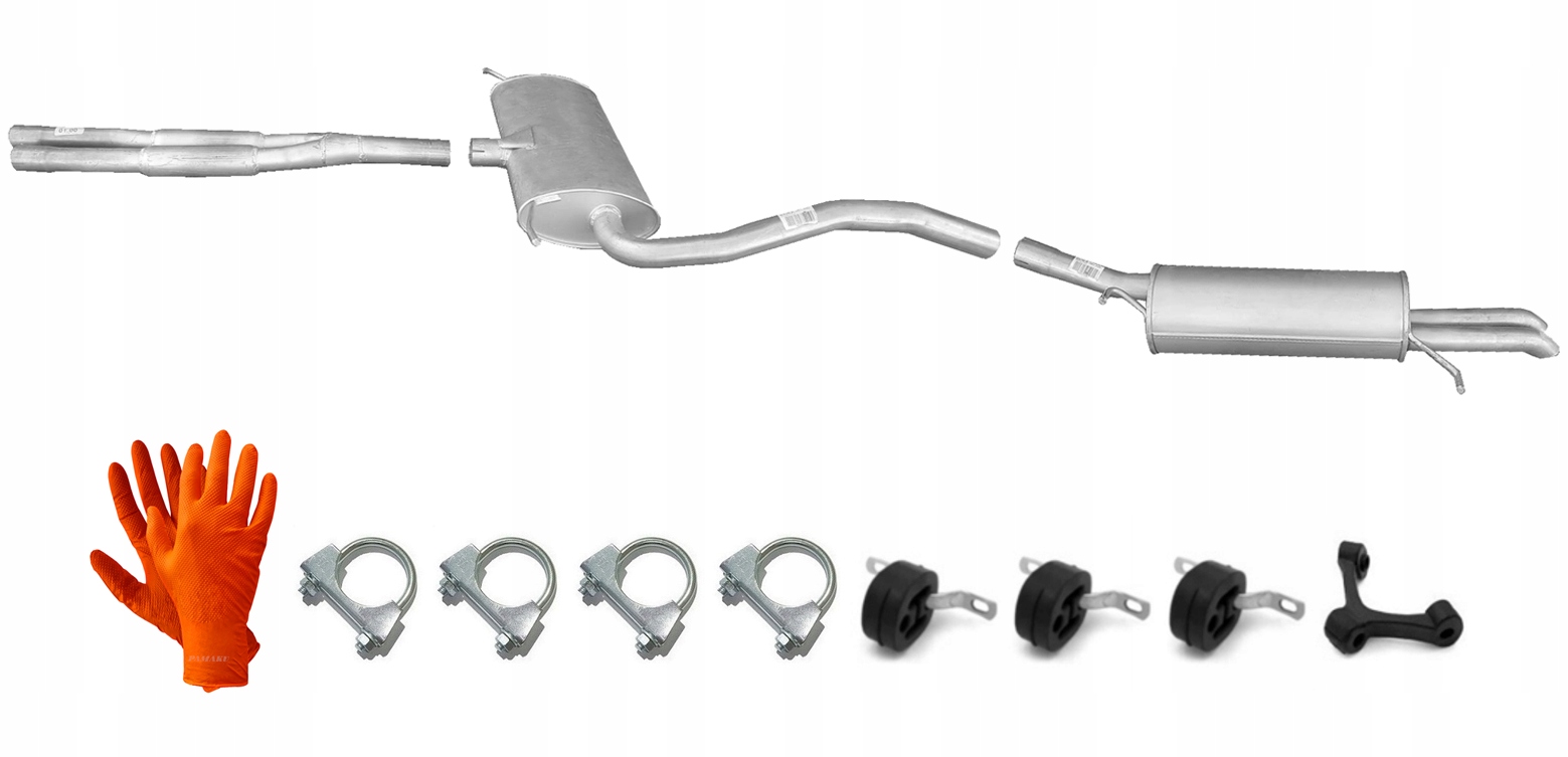 Audi A6 C5 2.4 2.8 (1997-2001) Sedan Kombi Tlumič Koncový