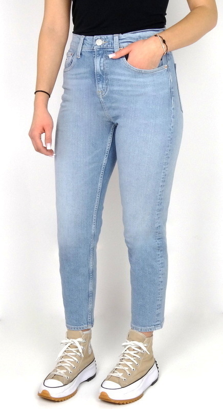 Tommy Jeans dámské kalhoty, Izzie, modré, 28/30