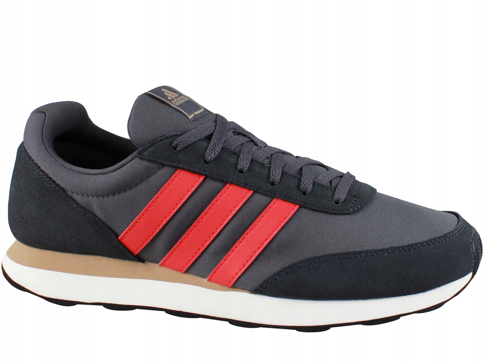 Adidas Run 60S 3.0 JI4946 Racer Buty Sportowe Męskie Jogger Szare