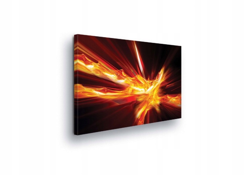 Obraz 80x60 Energie plamen výbuch pohyb dynamika světlo teplo
