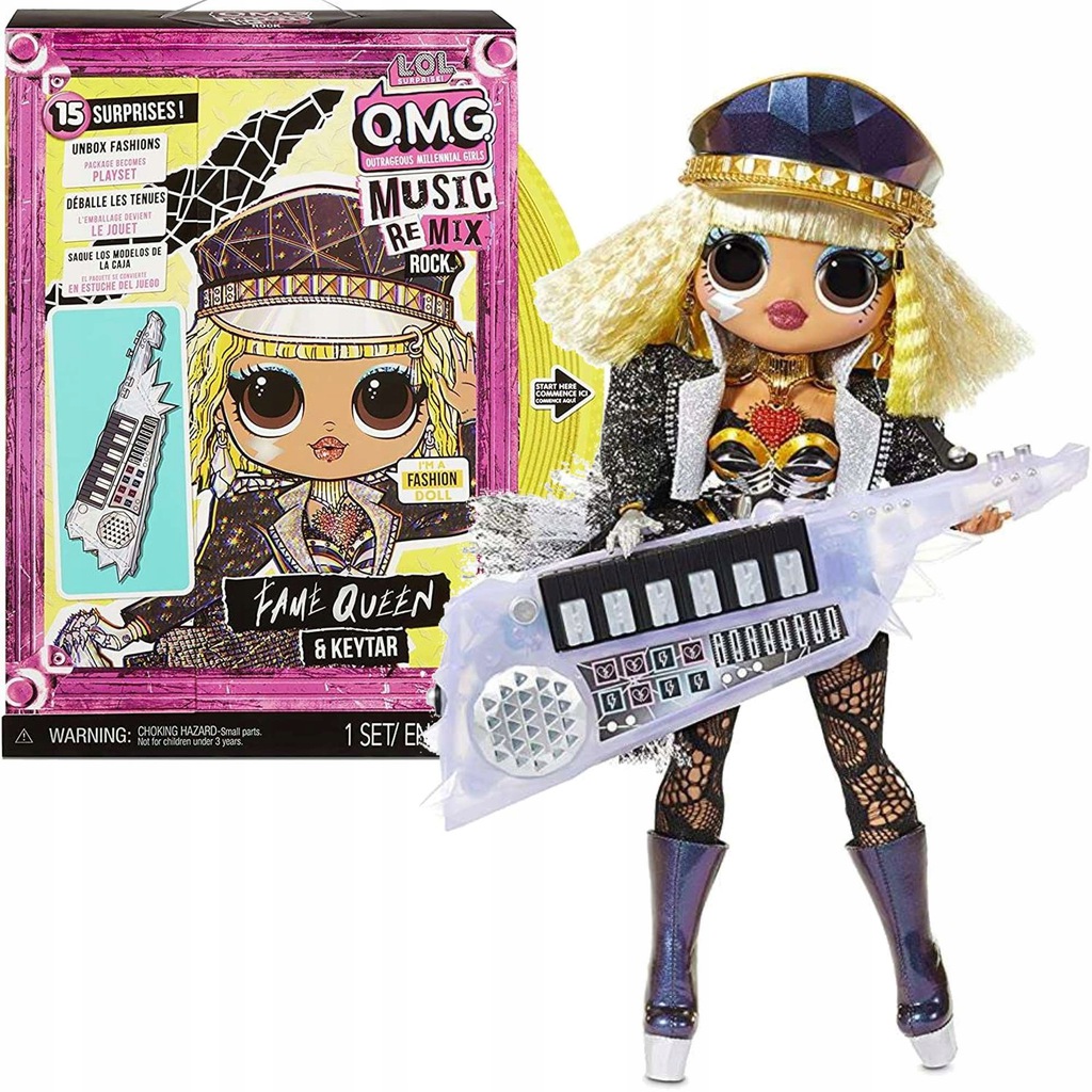 Surprise O.M.G. LOL Surprise OMG Remix (0035051577607) �?� Cena, Opinie �?� Lalki modowe 12514925448 