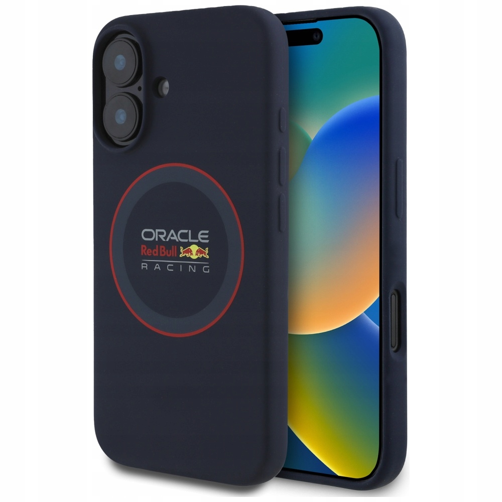 Pouzdro pro iPhone 16 Red Bull MagSafe Tmavě modré