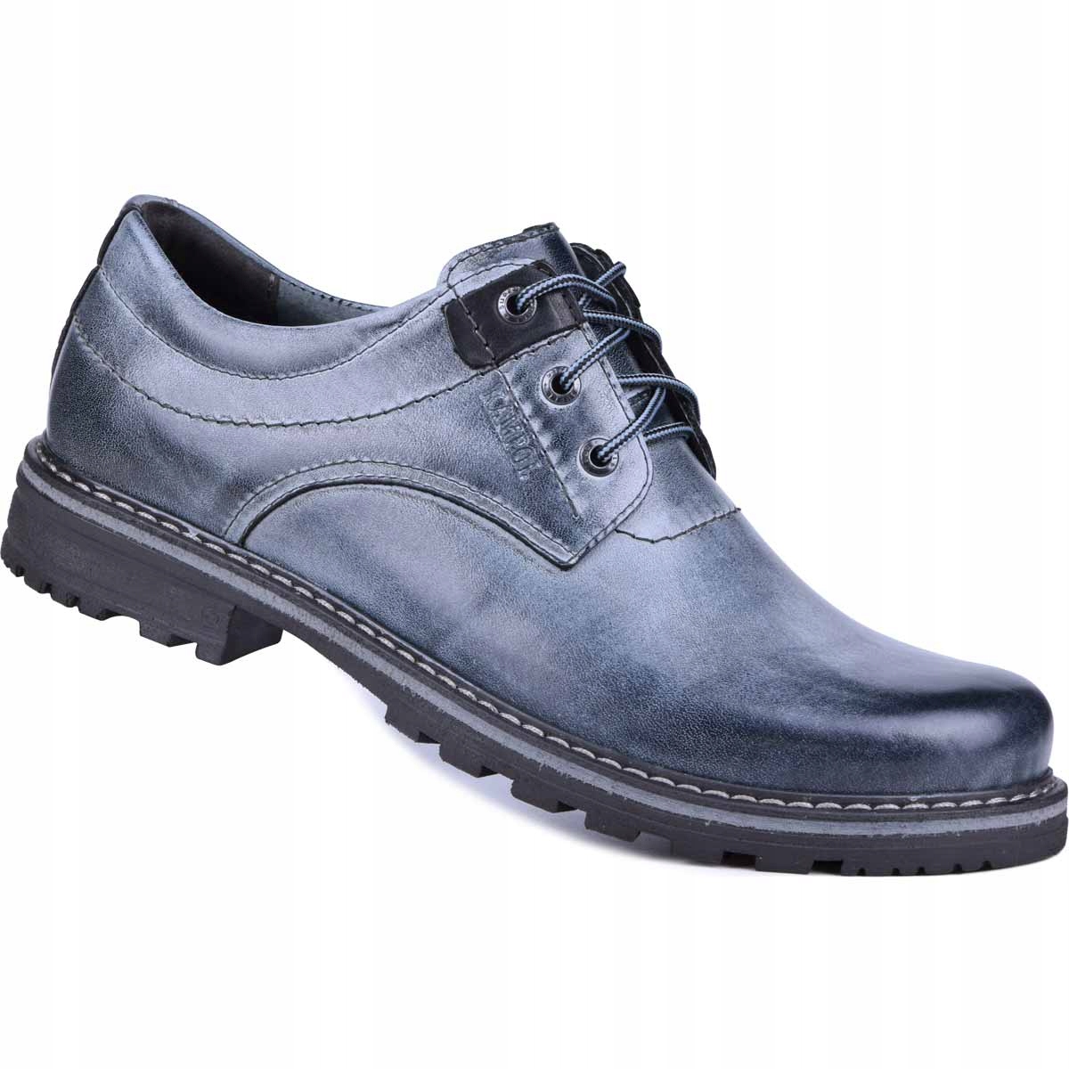 

Trapery męskie skórzane buty trekkingowe 40