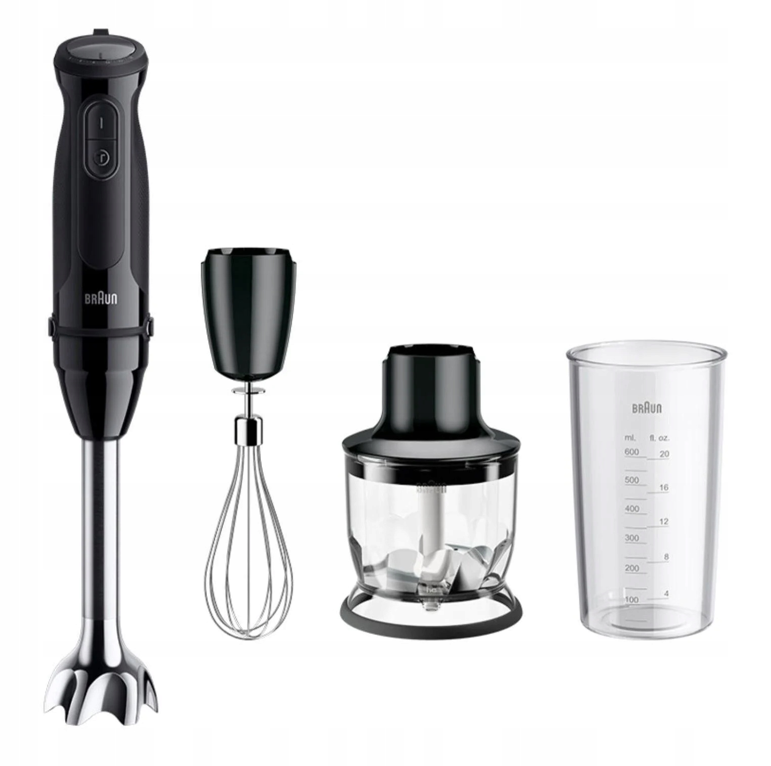 Blender Braun MultiQuick 5 MQ50202M ręczny EasyClickPlus 1000W Rozdrabniacz