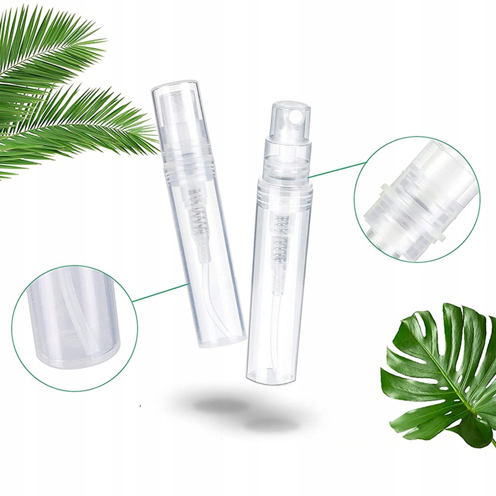PODRÓŻNE BUTELKI Z ROZPYLACZEM DO PERFUM 3ML 60szt Pojemność 3 ml