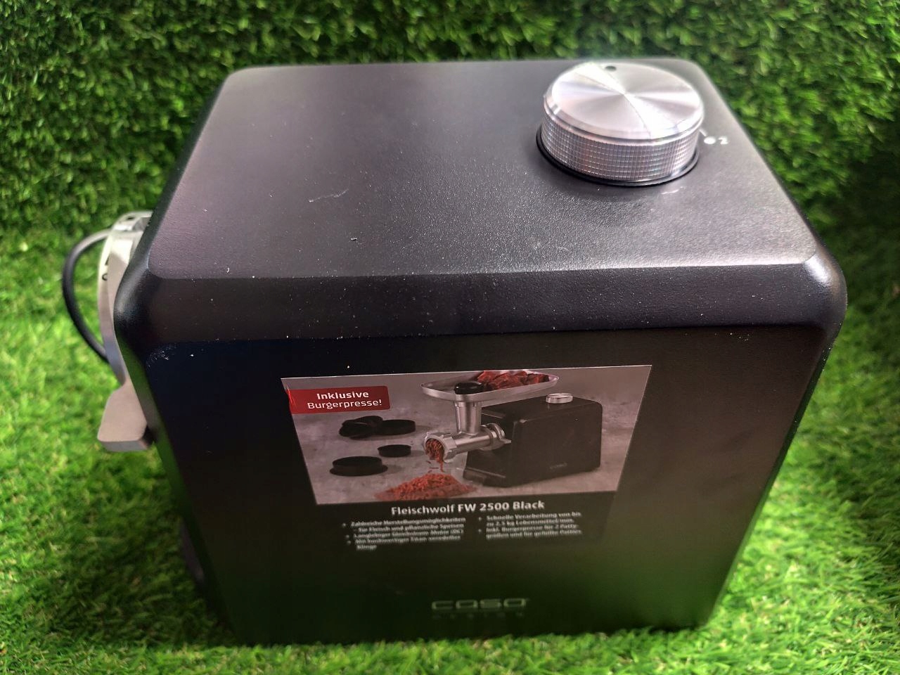 Kryt mlecího strojku (tělo) Caso FW2500 (motor Nefunguje)