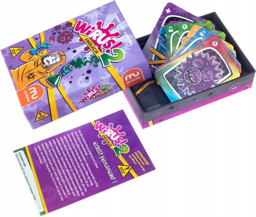 Wirus! 2. Ewolucja. Dodatek do gry. Muduko Minimalna liczba graczy 2