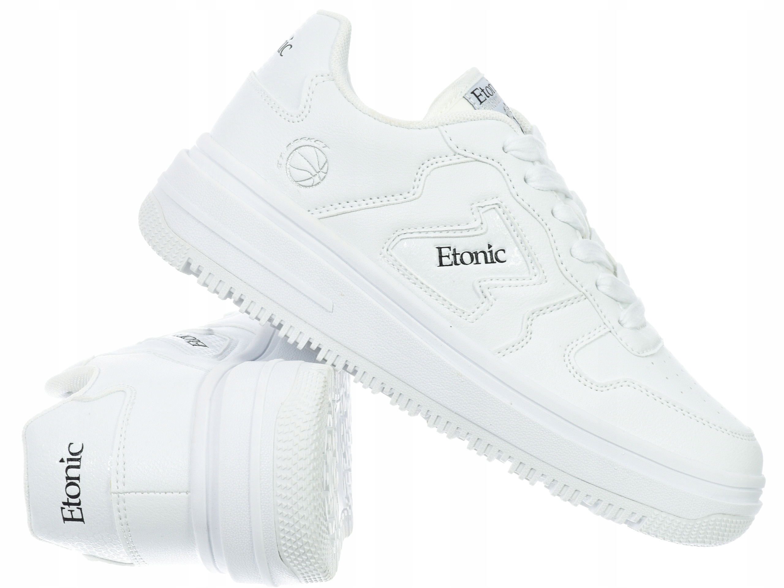 Dámské boty Etonic Basket Lth ETW414E30/01 White sportovní boty Bílé