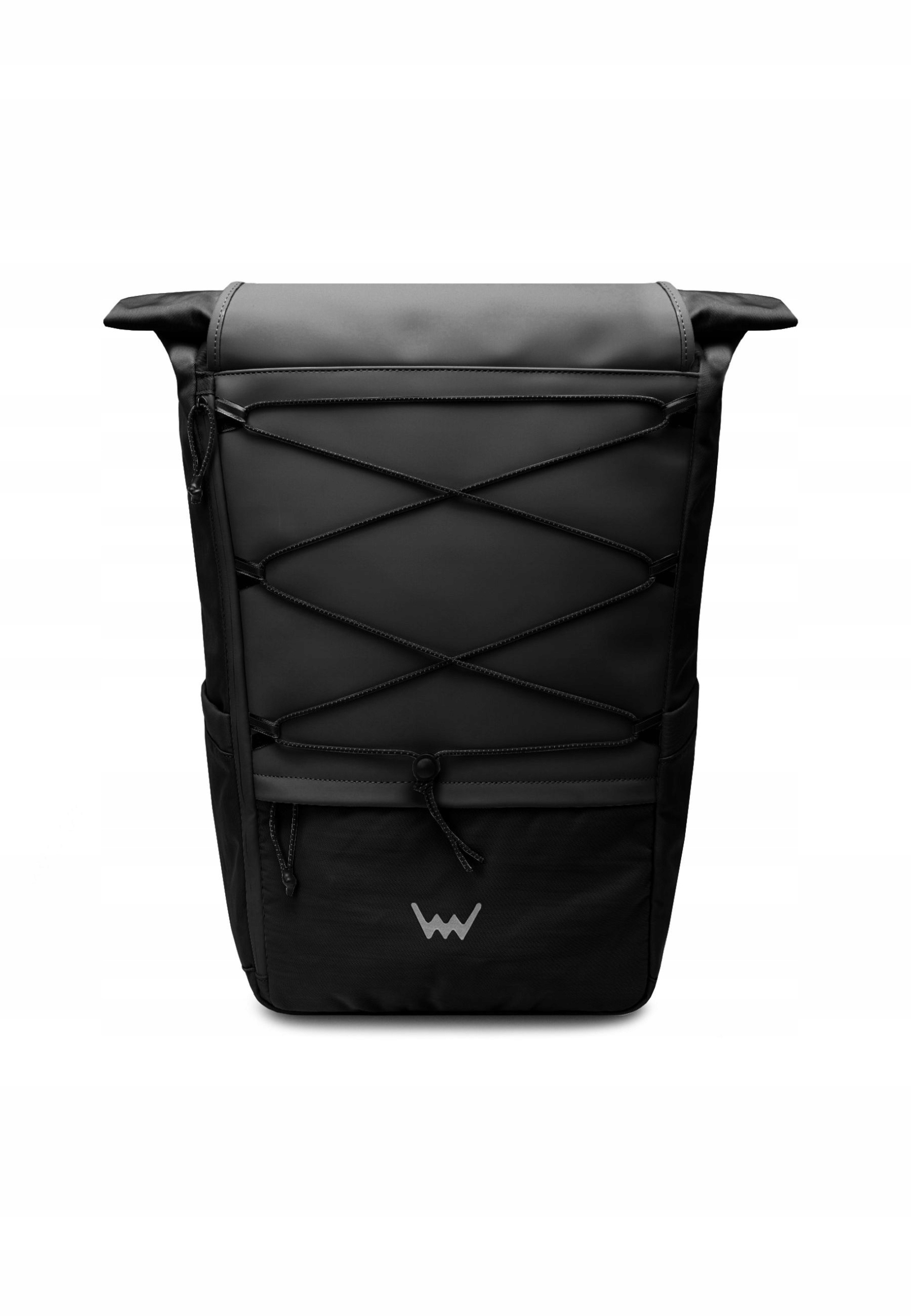 Cestovní batoh Vuch Elion Black 31-40 l černý roll-top 17,3 palců