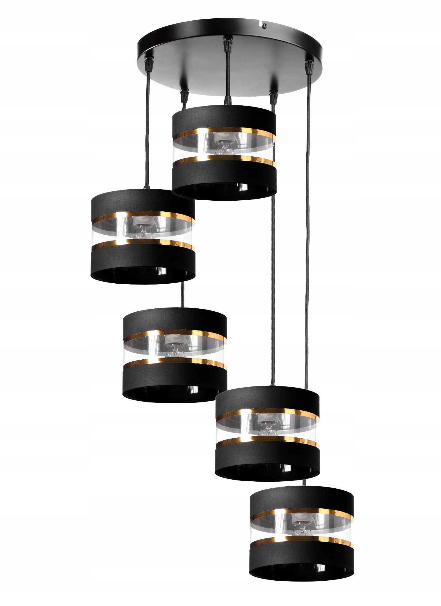 Elegantní moderní závěsná stropní lampa E27 Led Edison