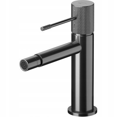 Cersanit Zen Bidetová baterie Gun Metal černá s perlátorem Eco