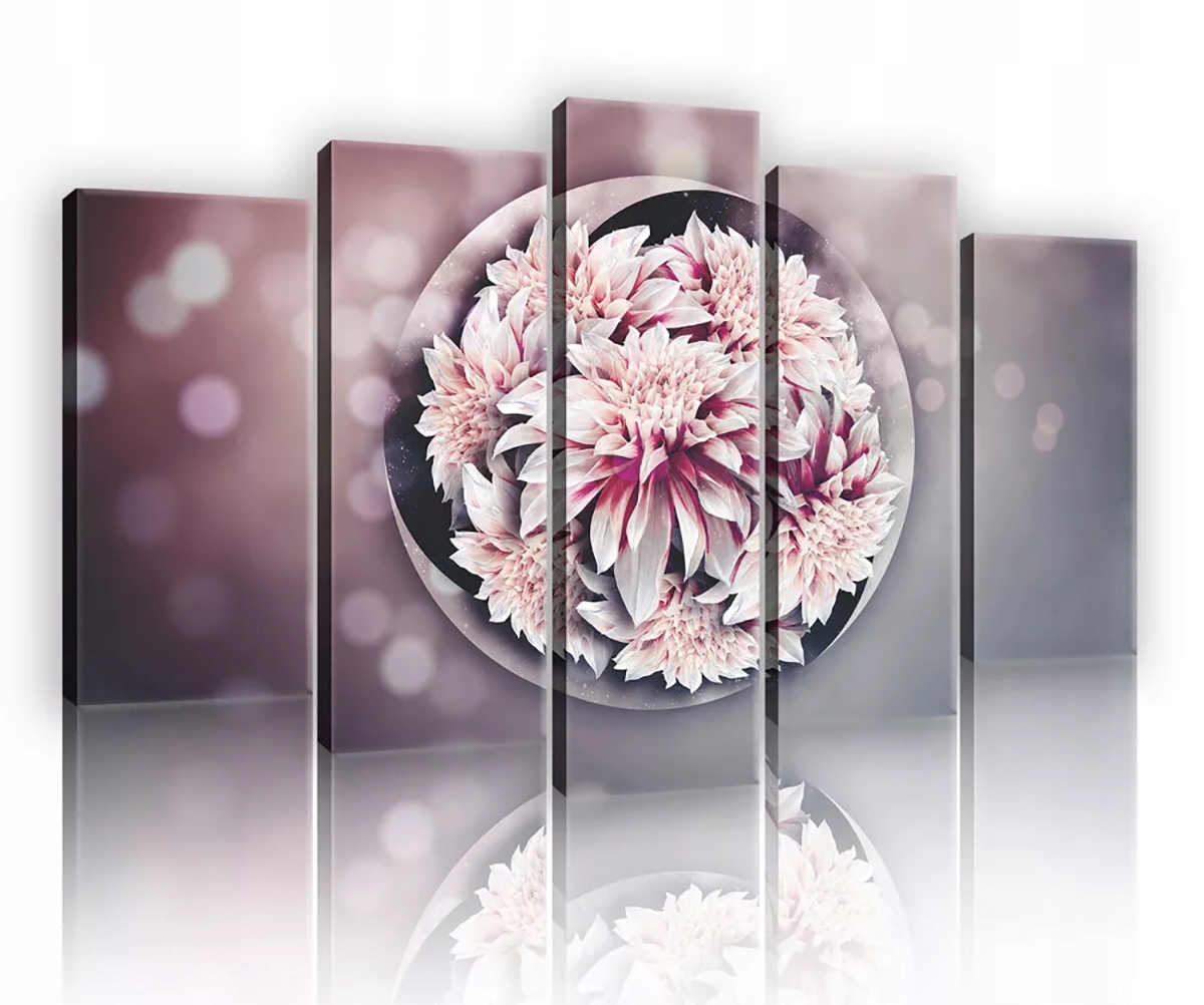 Obraz Na Plátně Canvas 100x60 Jiřina Květiny Kula