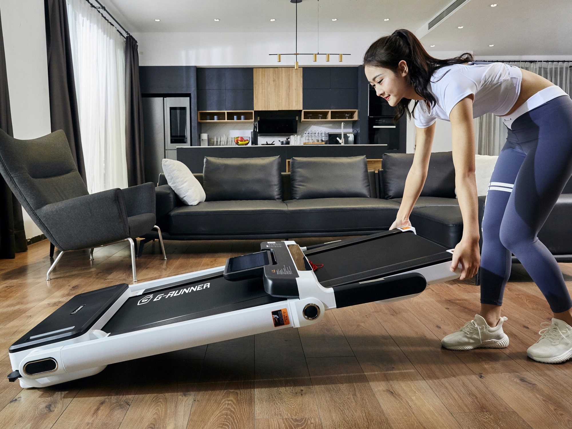 Електрична бігова доріжка FIT-NET T60 Smart App, складна, код виробника: T60 Compact