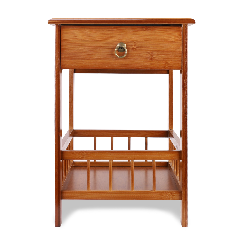 SZAFKA KOMODA STOLIK NOCNA DREWNA SZUFLAD 49cm Głębokość mebla 30 cm