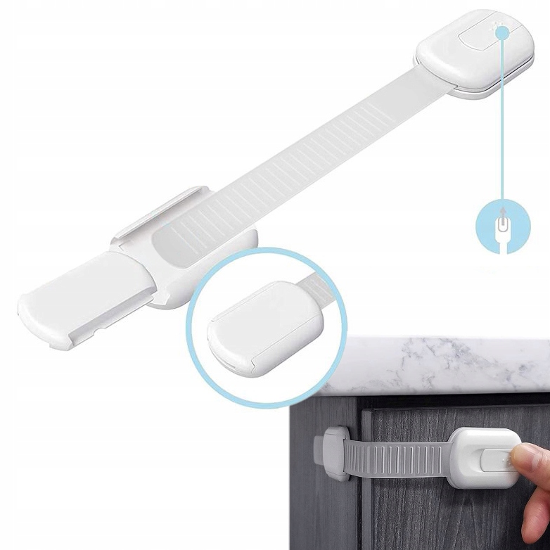 ZABEZPIECZENIE BLOKADA V2 DO SZAFEK PASEK 10 SZT. Marka Smart-Tel