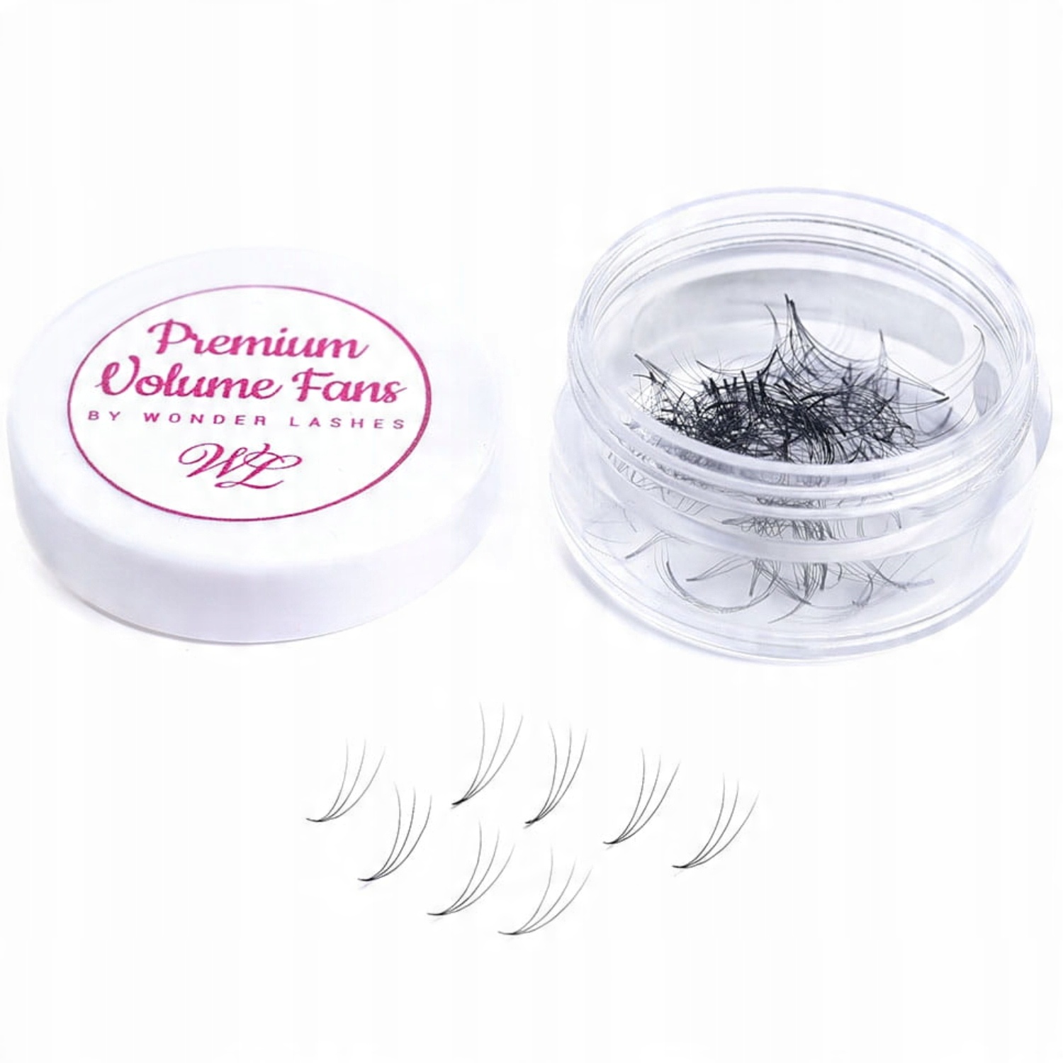 

Wonder Lashes Rzęsy Volume Fans 3D Sypane, C, 11mm
