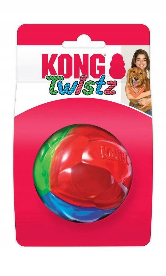 

Kong Twistz Ball piłka dla psa rozm. L