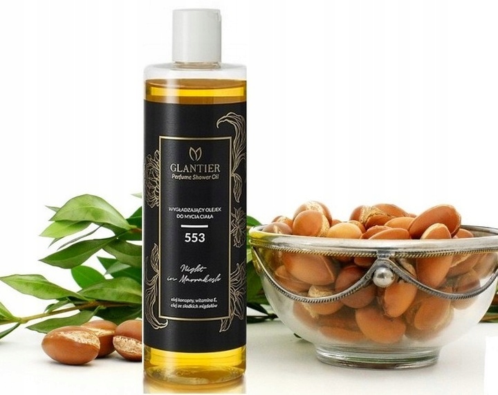 GLANTIER 553 _OLEJEK DO MYCIA CIAŁA 400ML