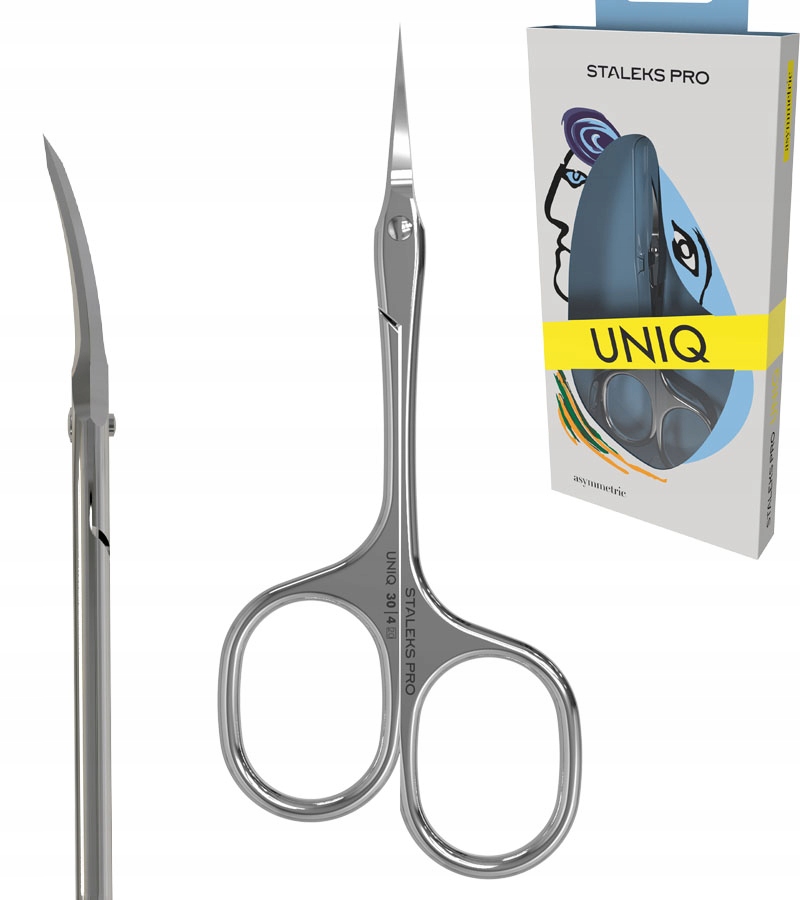 Staleks Nůžky na kůžičku asymetrické Manikúra SQ-30/4 Asymmetric