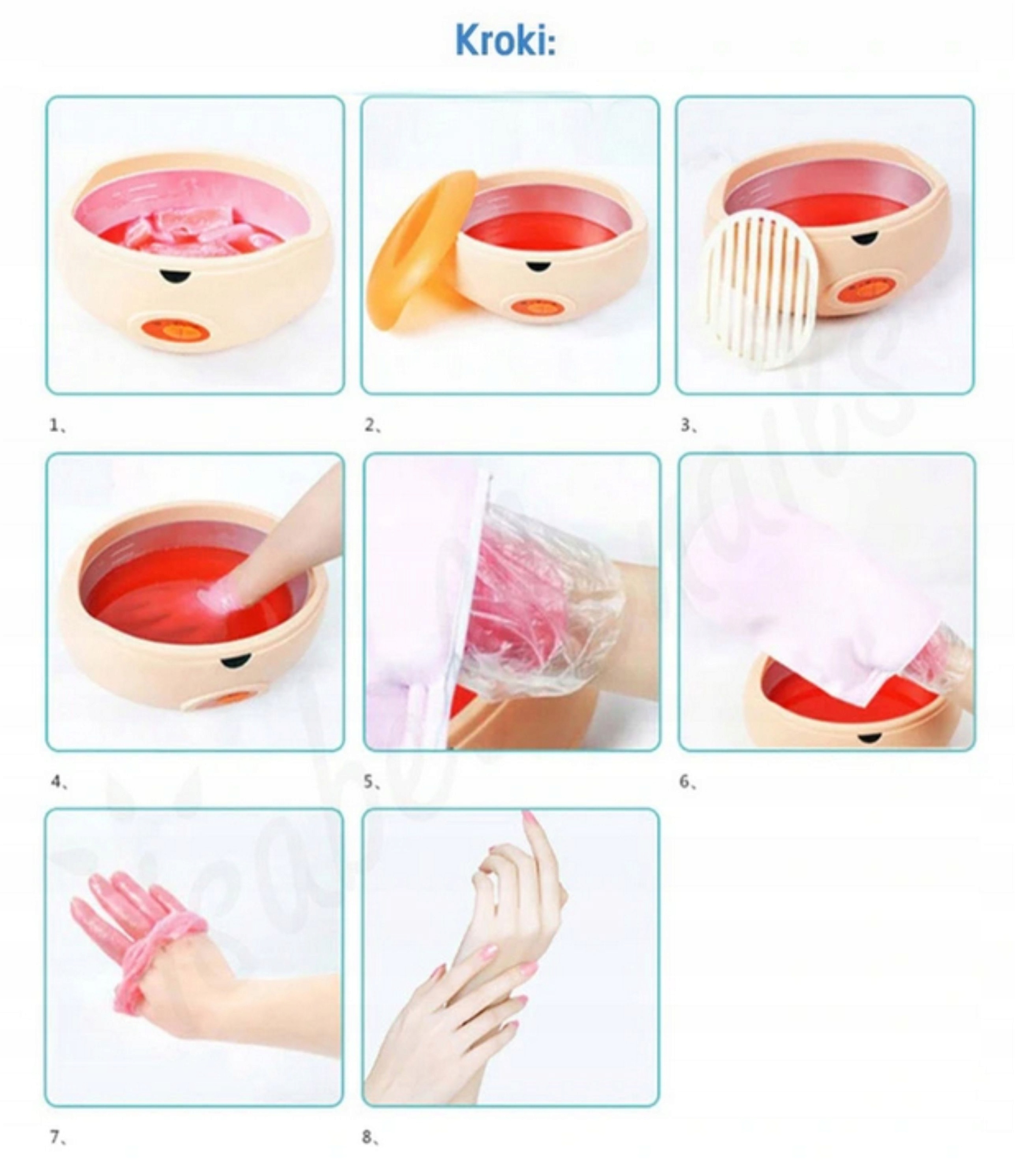 Parafina kosmetyczna IsabelleNails POMARAŃCZOWA 500ml Marka Isabellenails