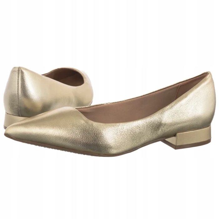 Dámské elegantní lodičky Nepeke Goranka Dourado Zlaté