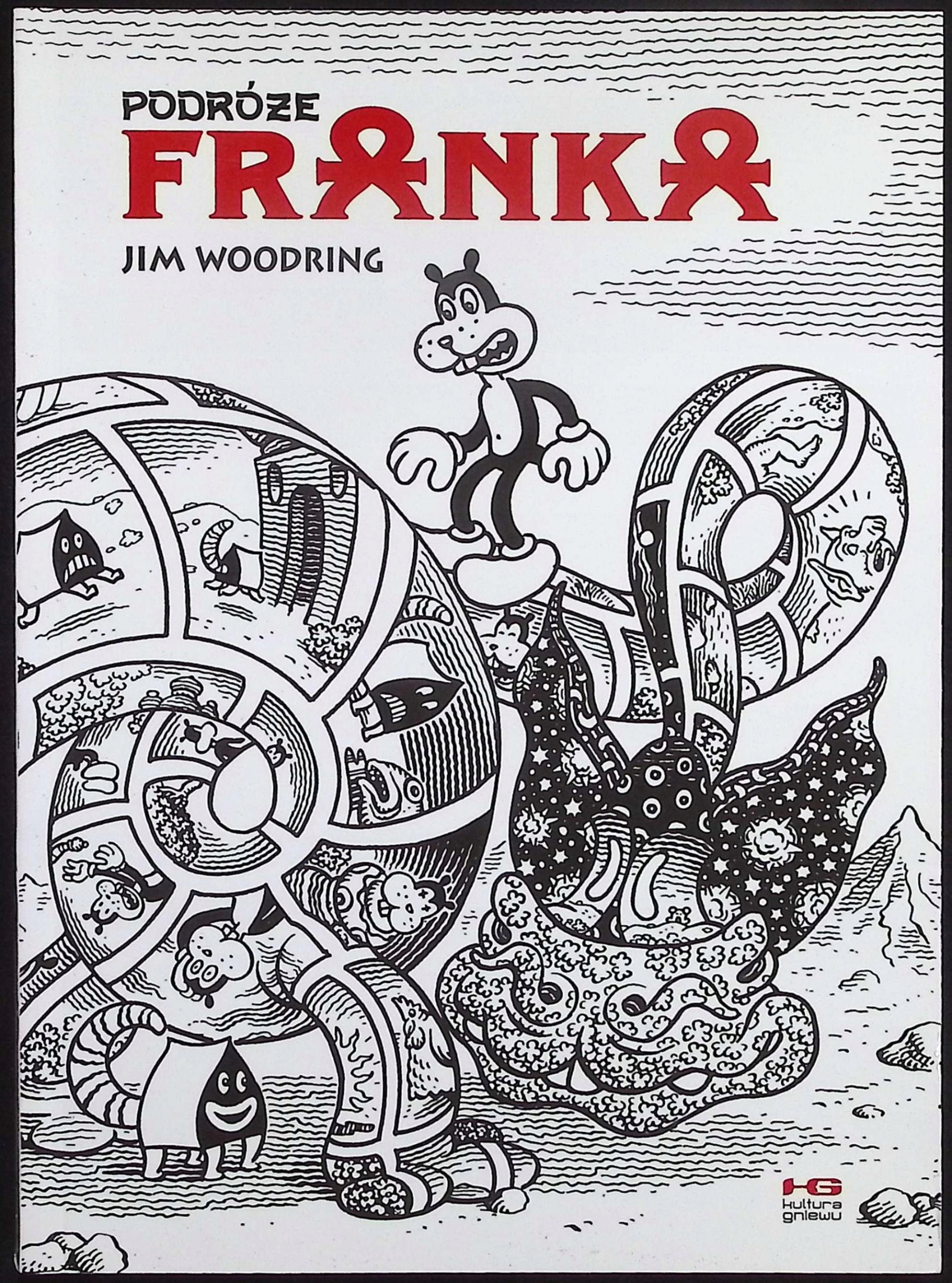 Podróże franka Jim Woodring