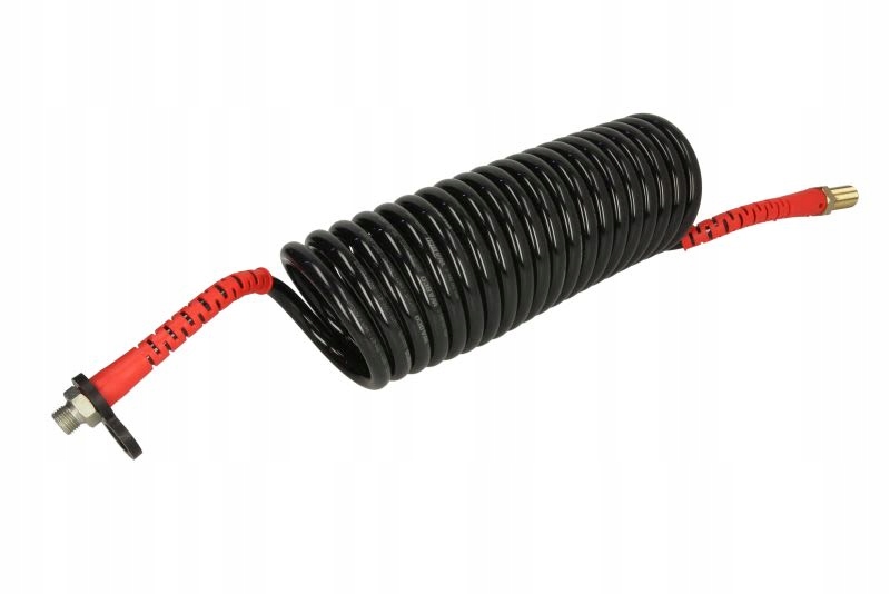 Pneumatická Spirála (M16X1,5/M18X1,5, Počet Závitů: 19, Červená Barva)