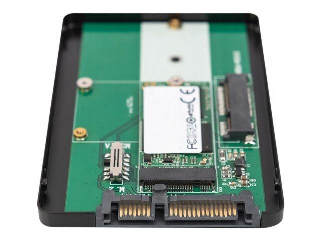Digitus 2.5inch Sata Hdd Enclosure M.2 or mSATA Sata 3 6Gbit/s write speed