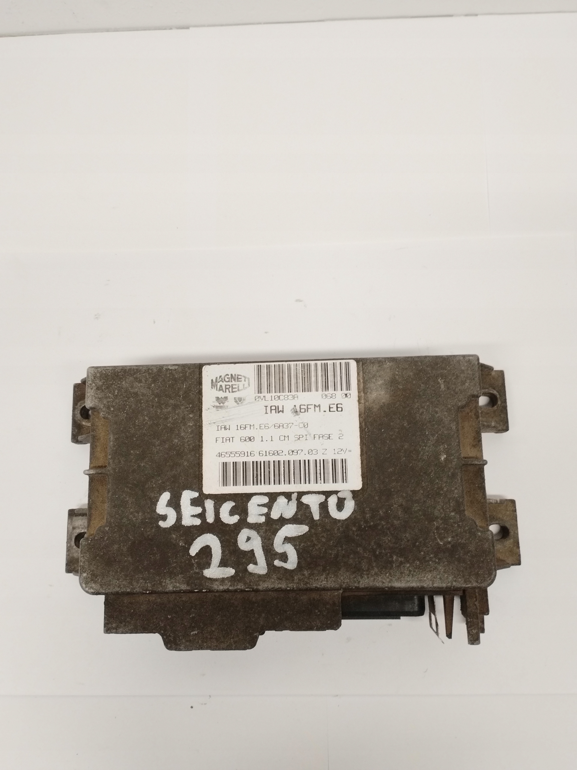 computer control unit of the engine Fiat Seicento IAW16FME6