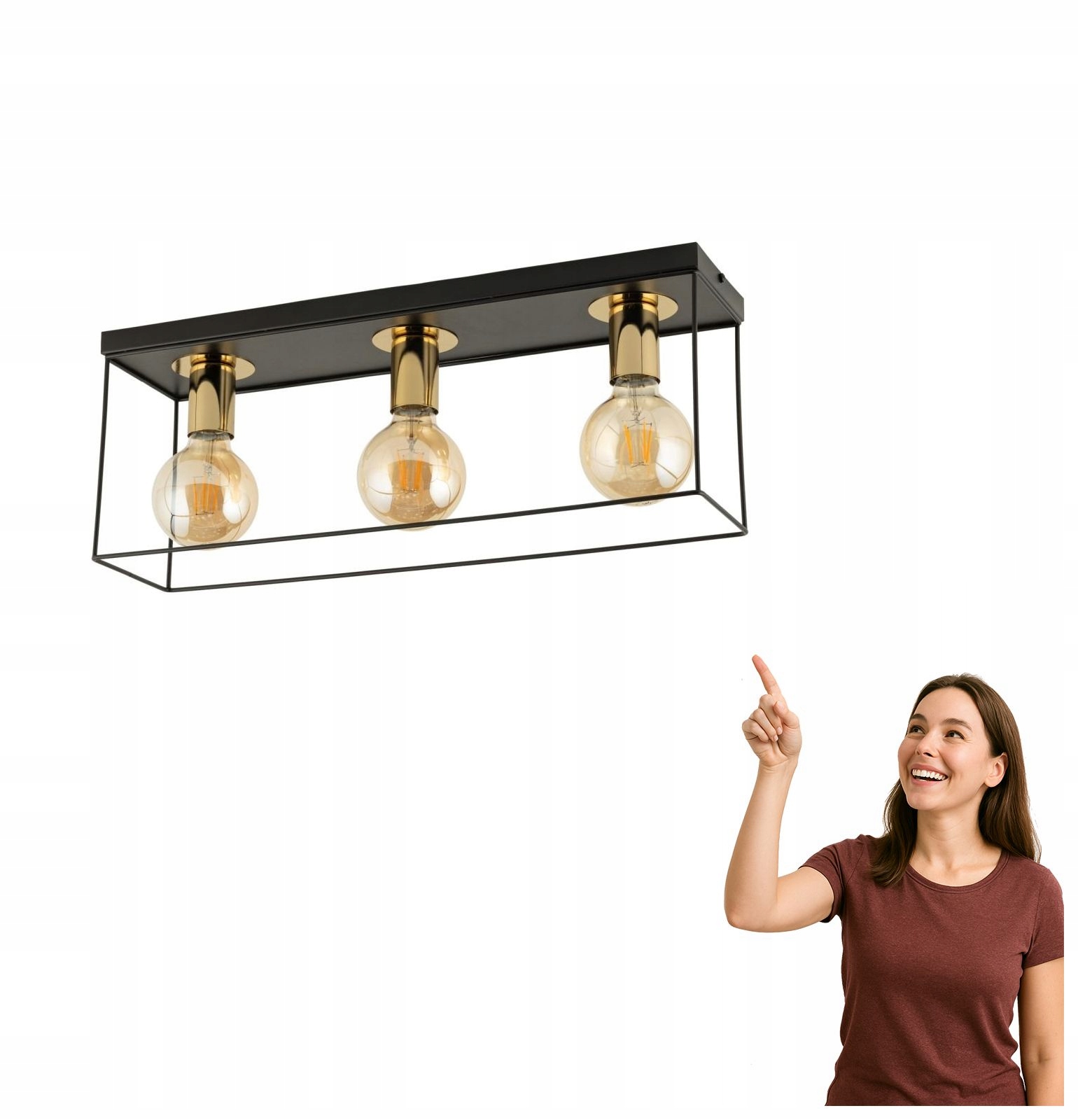 Stropná lampa Vox 3 40704 Sigma Lighting